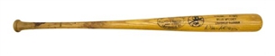 1976 Willie McCovey Bicentennial Signed Game Used Hillerich & Bradsby R195 Model Bat (PSA)